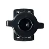 Abrazadera de phablet para coche de alta calidad de 17 mm con rótula y cuatro botones, rosca completa trasera, fuerte fuerza de bloqueo, cabeza de cuatro garras