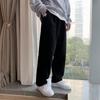2023 Primavera Nuevo pantalón recto de pana para hombre casual moderno holgado estilo Hong Kong marca de moda coreana pantalón recortado