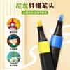 Marcadores Acrílicos de Punta Suave para Estudiantes y Niños, Plumas de Acuarela Lavables Específicas para Arte, No Destiñen, Mezclables, Secado Rápido