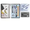 Conjunto de Ferramentas de Desenho e Desenho para Máquinas de Engenharia Kit Profissional de Ferramentas de Desenho Desenho e Desenho Estudante Universitário Desenhos de Construção