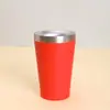 Taza térmica tipo trompeta de acero inoxidable 304 transfronteriza, taza de café simple de 140 ml para el hogar, la oficina, taza de coche portátil