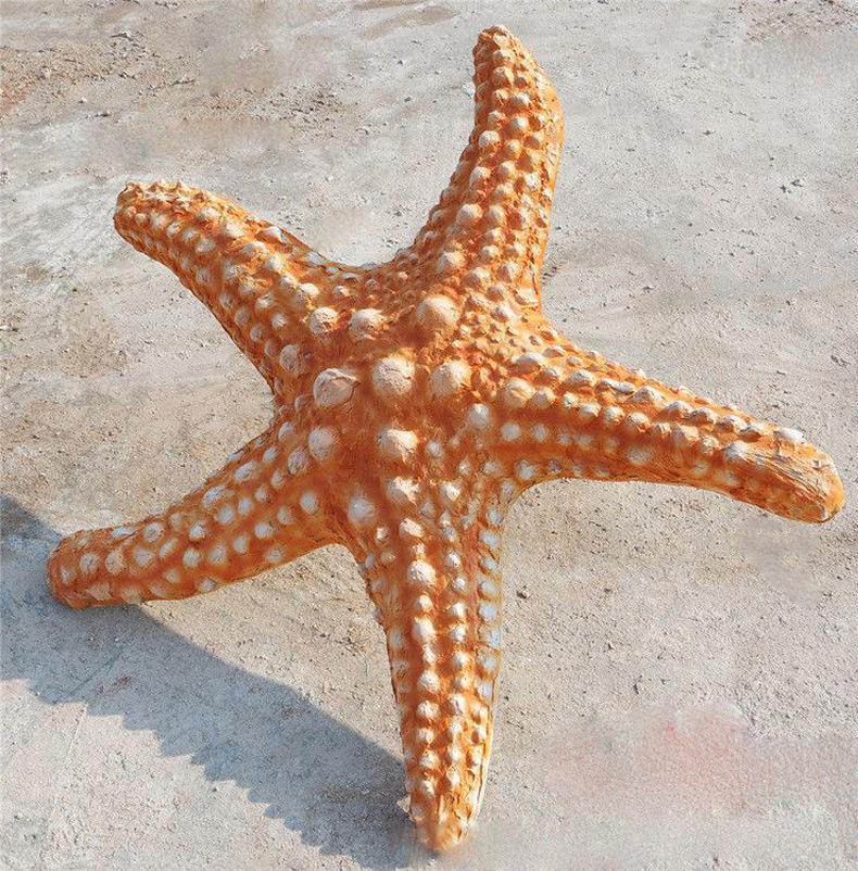 玻璃钢海星雕塑