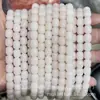 Cuentas de Vidrio Natural de Barril 8x9mm Sueltas para Pulsera Collar DIY Accesorios de Joyería Cuentas Semiacabadas Venta al por Mayor