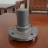 Secador centrífugo industrial para aceite accesorios universales tubo de calefacción aspas del ventilador cabeza cruzada pastillas de freno polea de correa tambor de acero inoxidable