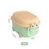 Caja de Almacenamiento de Bloques de Construcción de Juguetes de Dibujos Animados Transfronteriza Caja de Almacenamiento de Snacks para el Hogar Ropa Juguetes Caja de Almacenamiento Grande de Plástico