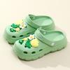 GGGLU Camino del Sol nuevas pantuflas para mujer para exterior verano estilo hada ins zapatos con agujeros suela gruesa punta cerrada medias pantuflas Playa