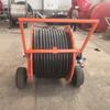 Riego de Tierras Agrícolas Equipo de Riego Móvil Parcelas Pequeñas Aspersor Tipo Carrete Ahorro de Agua Autopropulsado Aspersor Tipo Carrete