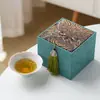 Taza Maestra de Cerámica con Gradiente de Gama Alta para Beber Té, Nueva Taza de Degustación con Esmalte de Cristal Estilo Chino, Juego de Té Kung Fu de Gama Alta