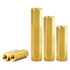 Tornillo de Columna de Cobre Hexagonal Externo M2M2.5, Columna de Cobre de Doble Paso, Columna de Soporte Elevadora de Aislamiento Macho-Hembra, Fabricante de Columna Elevadora de Tornillo