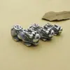 Prata dura 3D fortuna dinheiro prata corajosa S999 prata de lei prata tailandesa diy joias artesanais pulseira Acessórios Atacado