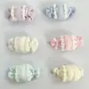 Nuevos Lindos y Dulces Tela Colorido Cuadros Fruta Caramelo Fresco 3D Accesorios para el Cabello Broche Ropa Zapato y Sombrero Accesorios