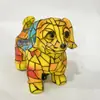 Luminária de Gato Transfronteiriça-Luminária Dachshund-Luminária Bigfoot Estátua de Resina Ornamento com Luz LED