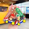 Llavero Colgante de Dibujos Animados de Mario de Carreras para Pareja Lindo Colgante para Mochila Escolar Pequeño Regalo Llavero de Coche Venta al por Mayor