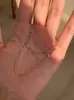 La Popular Versión Clásica de Xiaohongshu del Collar Cadena Cielo Estrellado del Guepardo, Estilo Fresco y Sencillo, Cadena para Clavícula Femenina