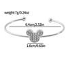 Pulseira de pedra Hao de desenho animado europeu e americano transfronteiriço, fofa, Mickey, Minnie, moda, pulseira com pingente de amor do Mickey, atacado