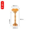 Castiçal de Lótus Vitrificado Manteiga Lâmpada Castiçal Buda Hall Emitory Castiçal Ornamentos Changming Lanterna Doméstico Suporte de Lâmpada de Óleo