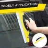 Rascador de Cristal para Ventana de Coche de Venta Caliente Transfronterizo Herramienta para Eliminar Agua de Espejo Rascador Recto Rascador Suave de TPR para Uso en Baño y Cocina
