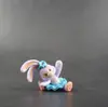 Adorable Astronauta Buzz Juguete Pequeño Tenedor Tenedor Muñeca Horneado Decoración de Pastel Escena Adornos Muñeca DIY