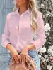Camisas tipo polo de Amazon más vendidas para mujer, europeas y americanas, nuevas, transfronterizas, para primavera, verano y otoño