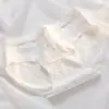 Pantaletas de niña con estampado floral rosa, 10A algodón puro antibacteriano, entrepierna extendida, transpirables, tiro medio, ajustadas a la cadera, calzones para estudiantes