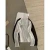 Top de capa base transparente tipo hada IMISS para mujer, nueva colección otoño 2026, estilo delicado, ligeramente transparente, perfecto para usar en capas, S61257