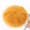 2025 Nuevo Boino de Terciopelo de Visón de Pelo Largo para Mujer Otoño e Invierno Lindo y Dulce Más Fácil de Combinar Sombrero Octogonal Sombrero de Pintor Tejido