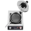Máquina Comercial Todo en Uno para Saltear Arroz y Verduras Semikron, Máquina Automática de Salteado Electromagnético con Pantalla Táctil