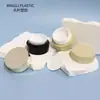 Mingli Oem15Gpp Material Tapa Redonda Pequeña para Tornillo Botella de Crema de Manos Botella de Crema Botella de Mascarilla Facial Botella de Crema Facial Botella de Boca Ancha