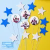Decoración de Pastel Ultraman Primera Generación 520 Día de San Valentín Tarjeta de Feliz Cumpleaños Decoración Superman Héroe Transformable