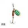 Atacado de Fábrica Spinnerbaits com Lantejoulas Giratórias, Iscas Spinner de Metal, Iscas com Lâmina de Ferro Giratória, Iscas Artificiais de Pesca Atacado