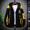 Conjunto de Sudadera con Capucha y Cárdigan para Hombre, Chaqueta Fina Nueva de Primavera y Otoño Moderna y Elegante para Adolescentes, Conjunto Completo Casual para Estudiantes Varones
