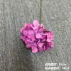 Coleção de Hortênsias 3D Flores Artificiais Flores Falsas Pequena Hortênsia para Exibição Modelo de Casamento Sala Decoração Suave Flores Artificiais