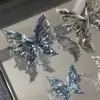 Molde de Mariposa para Uñas de Alta Definición Placa de Transferencia para Estampado de Silicona Decoración de Uñas Desgastable 3D Estilo Antiguo en Relieve