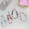 Cadena para teléfono móvil de diamante flash KT colgante de cámara ccd goo este colgante para bolso hecho a mano con cuentas corazón de niña alta calidad