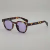 Gafas de Sol Verdes de Nicho para Hombre, Gafas de Sol Artísticas Retro de Montura Estrecha, Adecuadas para Caras Pequeñas, Se Pueden Adaptar Lentes Graduadas, Gafas de Sol Uv400