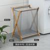 Xyt Canasta de Ropa Sucia de Madera Maciza para el Hogar Canasta de Ropa Sucia Almacenamiento para Lavandería Canasta de Ropa Plegable Grande Recolección de Ropa Sucia para el Baño