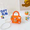 Mini Bolso Infantil para Mujer Nuevo de Moda Trendy Estilo Jelly Cadena Portátil Hombro Cruzado