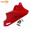 Para HONDA HONDA MSX125SF monster de acero plateado capuchón guía inferior accesorios de modificación de capó del motor