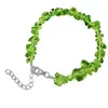 Pulsera de grava irregular de cristal natural de ágata transfronteriza pulsera de piedra semipreciosa joyería de piedra de color ins europeo y americano