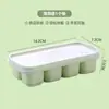 Forma de Bandeja de Gelo Tipo Prensa de Grau Alimentício Bandeja de Gelo Doméstica Caixa de Armazenamento para Geladeira Forma para Fazer Cubos de Gelo Bandeja de Gelo de Silicone