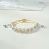 Joias de Cerâmica Novo Bracelete Trançado Estudante Feminino Estilo Étnico Antigo Joias Fornecimento Ao Vivo Vermelho Fresco Pequeno Corda Grossa