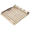 Tatami Transpirable a Prueba de Humedad Esqueleto de Fila Tablero de Cama de Madera Maciza Placa Dura Protección Lumbar Cama Plegable Marco de Cama de Tira Placa de Junta