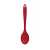 Colher de silicone tudo-em-um transfronteiriça, colher de cozinha de silicone de grau alimentício, colher coadeira de cozinha, colher para misturar salada