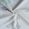 Tejido de punto con letras y estampado de colores claros, tejido de cama grande bordado a máquina, tejido de punto Jacquard teñido en hilo.