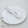 Conjunto de pauzinhos e colher de titânio puro, talheres portáteis de titânio puro, conjunto de talheres antibacteriano de cristal de gelo de alta qualidade com três peças para estudantes