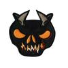 Pegatinas de tela adhesivas termofusibles para Halloween, accesorios bordados con diseño de calabaza y murciélago, especiales para decoración de equipaje, disponibles en lotes.