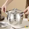 Recipiente para Manteca de Acero Inoxidable 304 para Cocina Casera con Tapa, Recipiente para Almacenamiento de Aceite, Frasco para Condimentos, Recipiente para Grasa Resistente a Altas Temperaturas
