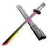 Espada de Luz que Lanza Chispas, Espada de Guerra Interestelar, Espada Láser de Spray, Luz Fluida de Colores, Juguetes para Niños y Niñas, Transfronterizo