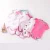 Roupas de bebê macacão de algodão de manga curta e longa para engatinhar, tamanho grande de liquidação de mercadorias de comércio exterior, recém-nascido 0-2 anos