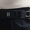 Cinturón Práctico Casual Conveniente Estilo Gancho de Hierro Perezoso con Velcro Ajustable para Hombres, Modelo Universal, Stock Listo de Fábrica